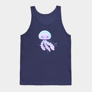 kawaii jellyfish Tank Top